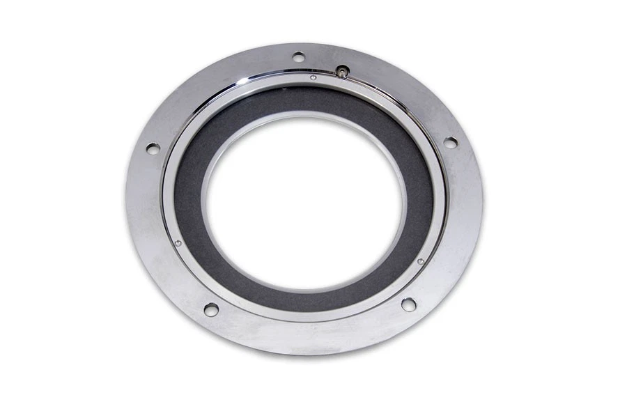 Cubierta cromada de 5 agujeros C-Thru Derby para Harley Davidson Foto 4 de 4