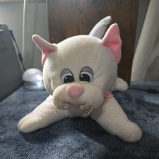 Pound Purries Newborns 7842 Pound Puppies White Pink Bow Vintage Tonka 1986