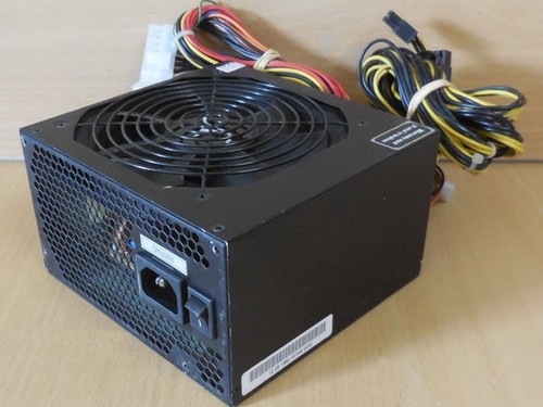 Sharkoon SHA550-12A 500 Watt PC Computer ATX Netzteil PCIe P4 P8 SATA* nt278