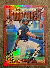 Frank Thomas 1996 Topps Finest Refractor #322 w/ Coating - Chicago White Sox
