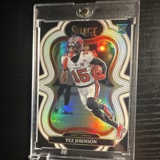 Panini 2025 Select  /35 Tez Johnson Rookie Suite Level #338 Tampa Bay Buccaneers