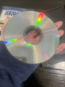 Joe Montana's NFL Football (Sega CD, 1993) Booklet Registration Case Disc As Is