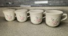Vintage Pfaltzgraff Tea Rose Coffee Mugs , Tea Cups USA-  Set Of 4, Great Cond! 