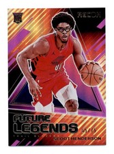 SCOOT HENDERSON 2023/24 PANINI RECON #15 ROOKIE FUTURE LEGENDS #55/75 BF8450