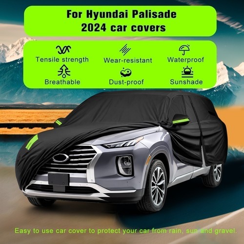 XXL Large Waterproof Full SUV Car Cover Snow Dust All Weather Protector US - Picture 9 of 11