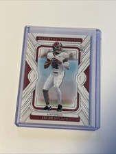 2025 Panini National Treasures Collegiate #7 Jalen Milroe /99 Rookie RC Alabama