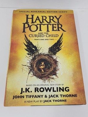 Harry Potter and the Cursed Child Parts One & Two 1st Edition Hardcover 2016