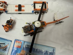 LEGO CITY: Helicopter Transporter (7686) 99% Complete