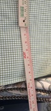 Pottery Barn Kids Green Gingham Curtain Panels 2 Cotton 44 63 each Classic