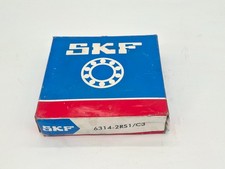 1 St&uuml;ck Rillenkugellager, 6314-2RS1/C3, SKF, neu