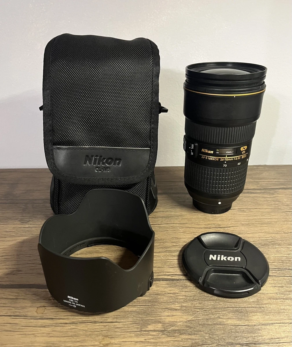 Nikon NIKKOR f/2.8 Camera Lenses 24-70mm Focal for sale | eBay