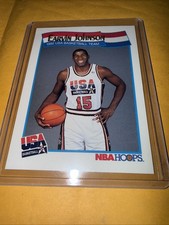 1991-92 NBA Hoops Magic Johnson #578 Team USA Dream Team NBA HOF