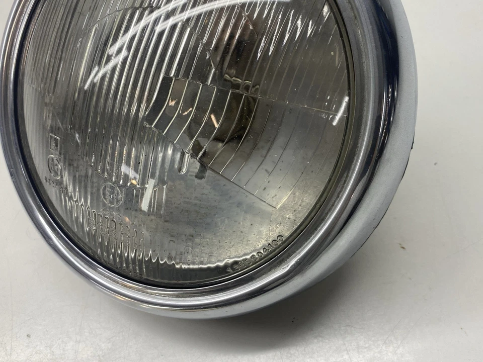 Mercedes W110 Heckflosse Front Scheinwerfer Chrom Ring Rahmen BOSCH mit Dichtung - Bild 4 von 4