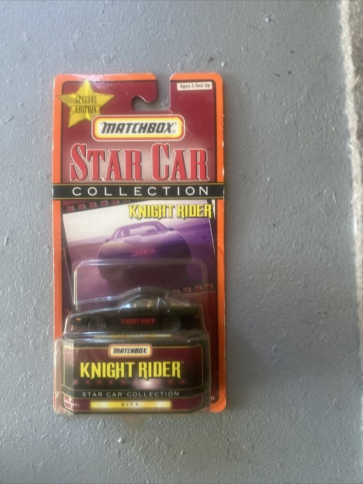 VINTAGE 1998 Limited Edtn MATCHBOX STAR CAR COLLECTION KITT KNIGHT ...