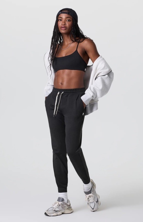 Vuori Performance Jogger Womens XS Black Pre-Owned Athletic Pants