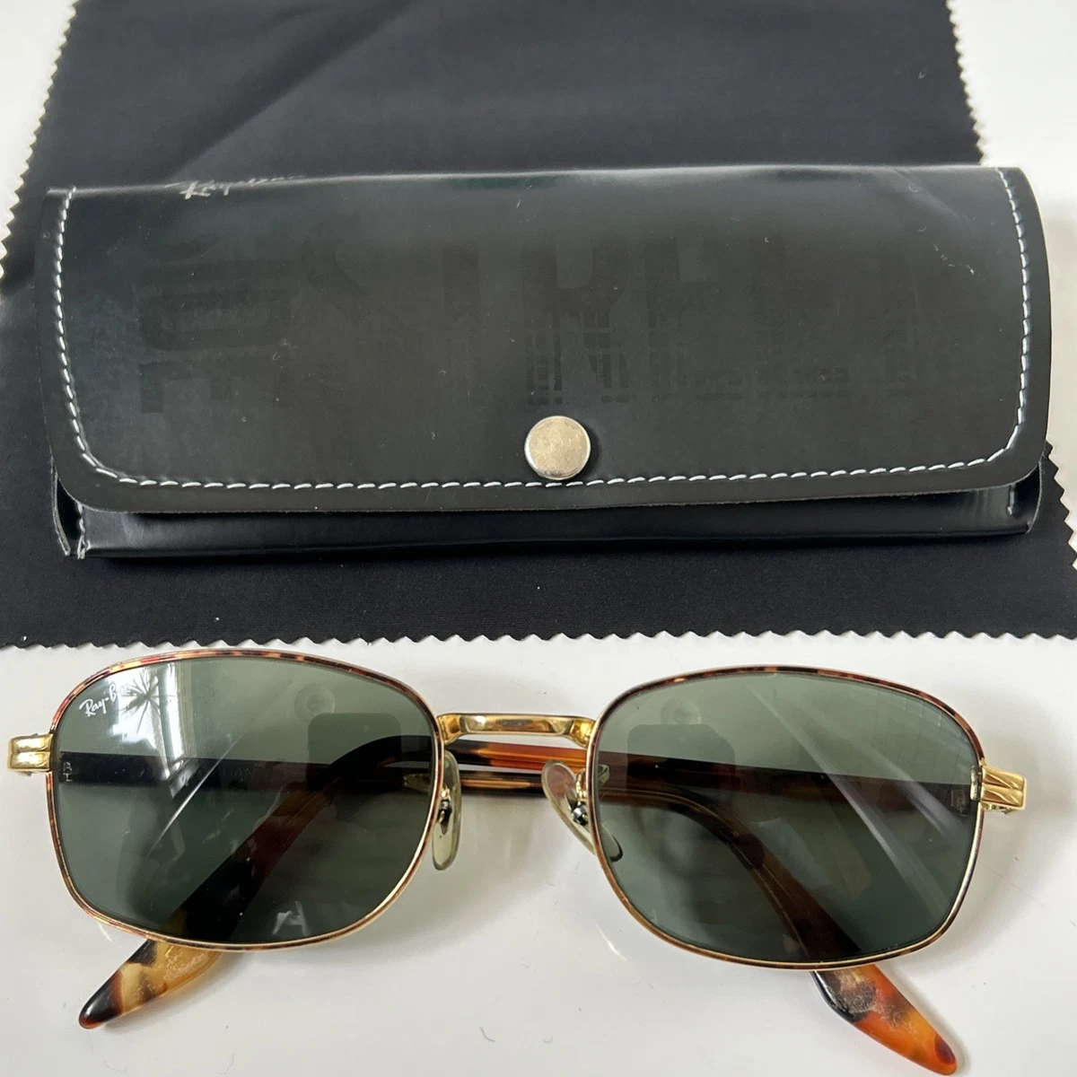 Ray-Ban Rectangular Original Vintage Sunglasses for sale | eBay UK