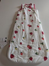 BubblePanda Rayon Bamboo Sleep Sack 6-12 Months 1.0 Tog Soft Strawberry