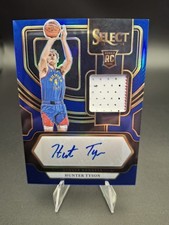 Hunter Tyson 2023-24 Select Rookie Patch AUTO RPA /49 Denver Nuggets