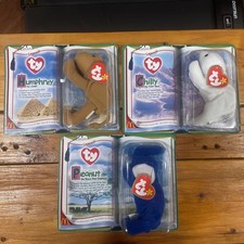 Ty Teenie Beanie Babies 2000 McDonalds Legends Set Of 3 Sealed