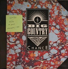 Big Country Chance Vinyl Record LP VG+/VG COUNT412 1983