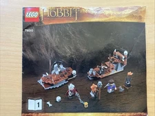 LEGO 79010 The Hobbit The Goblin King Battle INSTRUCTION MANUALS ONLY 1 2 3