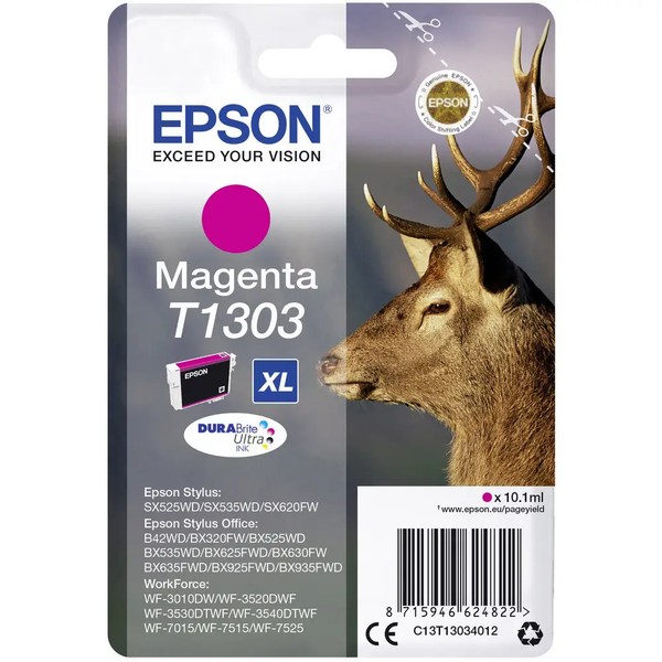 Epson Druckerpatrone T1303 Original Magenta C13T13034012-image