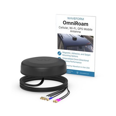 Waveform OmniRoam 6-in-1 Low-Profile Mobile Antenna   High-Performance, Ru