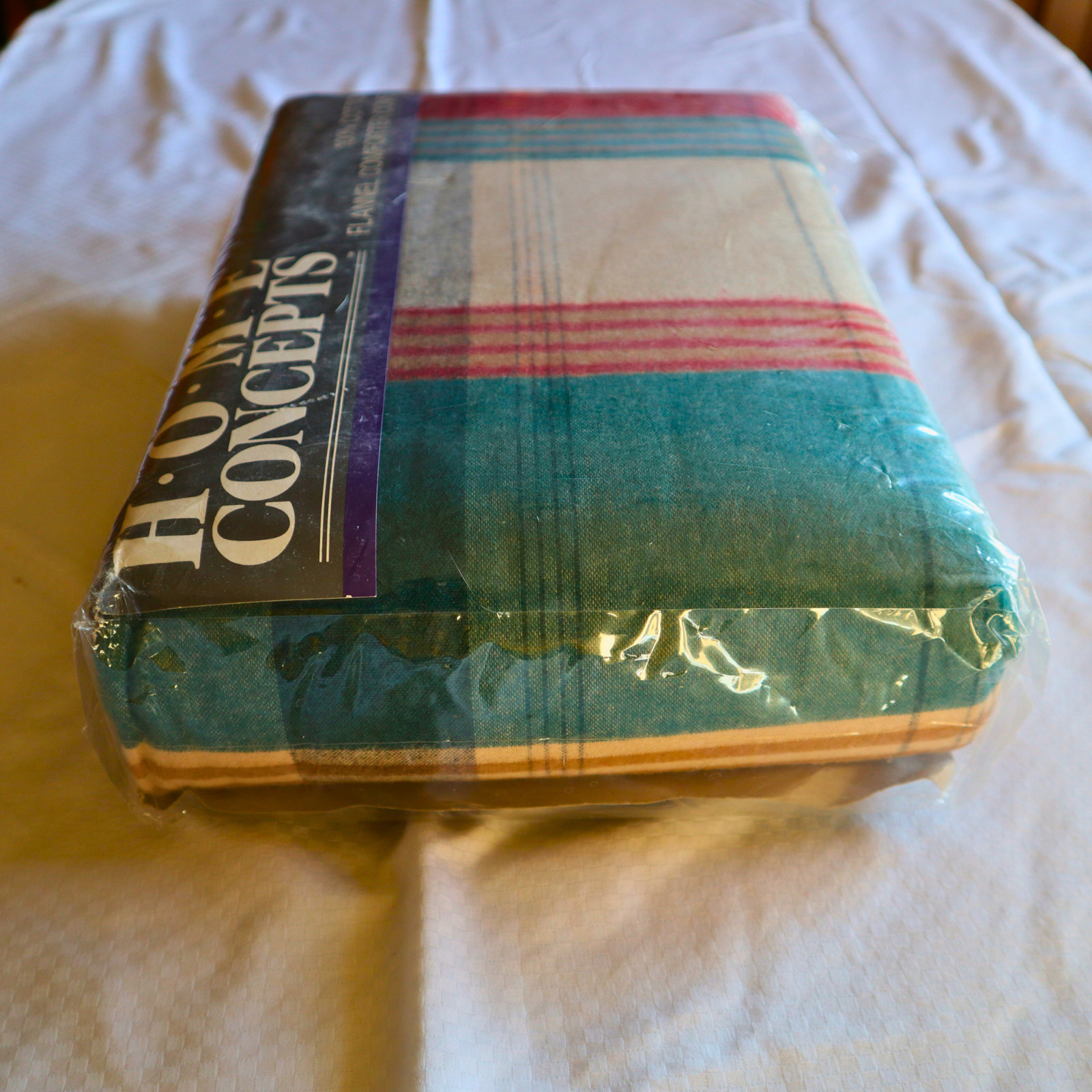 Home Concepts Flannel Twin Comforter Cover 100% Cotton Cabin Bedspread Cover