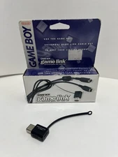 Nintendo Game Boy Game Link Cable BOX AND ADAPTER ONLY No Link Cable Included