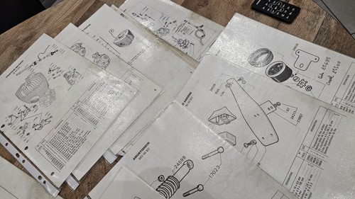 60 Pages techniques MBK MOTOBÉCANE moto M50 EV - Photo 7/7