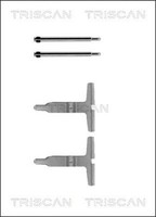 ZubehöRsatz Scheibenbremsbelag Triscan 8105 231583 FüR Mercedes Chrysler Klasse