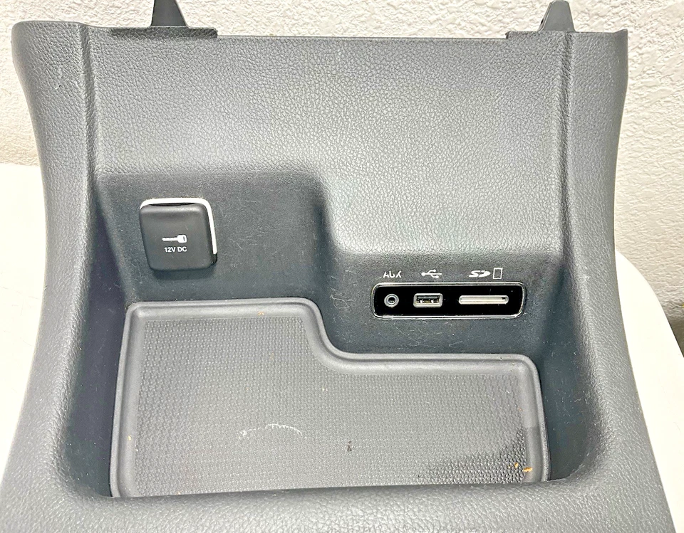 2016 DODGE DURANGO CENTER CONSOLE SHIFTER BEZEL W/CUPHOLDER 68081801AC OEM - Image 4 of 4