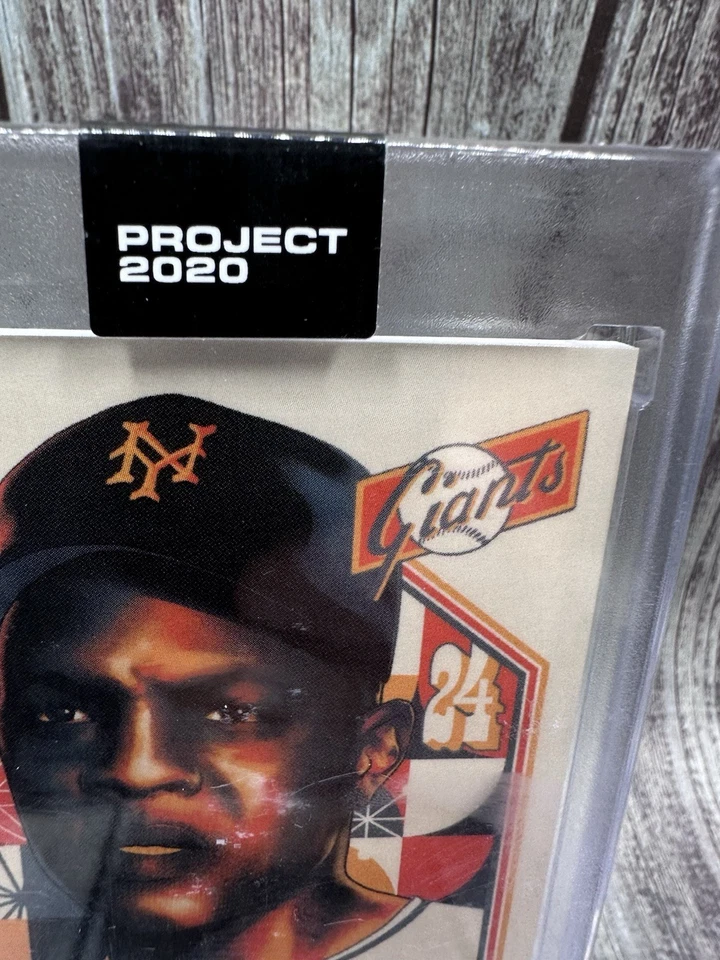 Topps Project 2020 #365 Willie Mays New York Baseball Giants - Matt Taylor HOF - Image 3 of 4