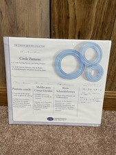 NEW Creative Memories custom cutting system 3 Circle Pattern  Sizing Template