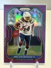 2020 Panini Prizm Purple Prizm #’d 117/125 Melvin Ingram III #146