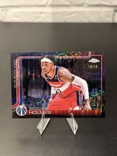 2025 TOPPS CHROME RICHAUN HOLMES 236 BLACK PULSAR REFRACTOR /10 WIZARDS BOOK END