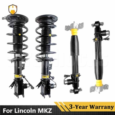 #ad #ad Full Set For Lincoln MKZ Front Rear Shock Struts Assys Electric GAS DOHC 2013 $189.00