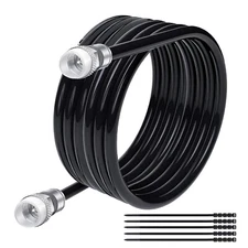 Elecan RG6 Coaxial Cable 200 Feet Indoor/Outdoor Direct Burial Coax Cable *NEW*