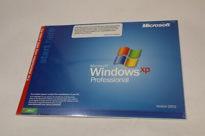 Xp Pro Cd Microsoft Windows XP Professional CD Sealed 2002 SP2 REQUIRES KEY - NOT ...