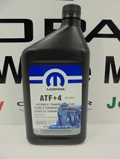 Chrysler Dodge Jeep New Automatic Transmission ATF+4 ATF4 Fluid 1 Quart Mopar Oe