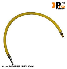Hi-Viz 300PSI Whip Hose - 1/4'' BSP Male + PCL Type Tail