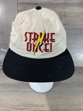 Vintage K-Products Strike Once! Snapback Hat NOS Made In USA Cap