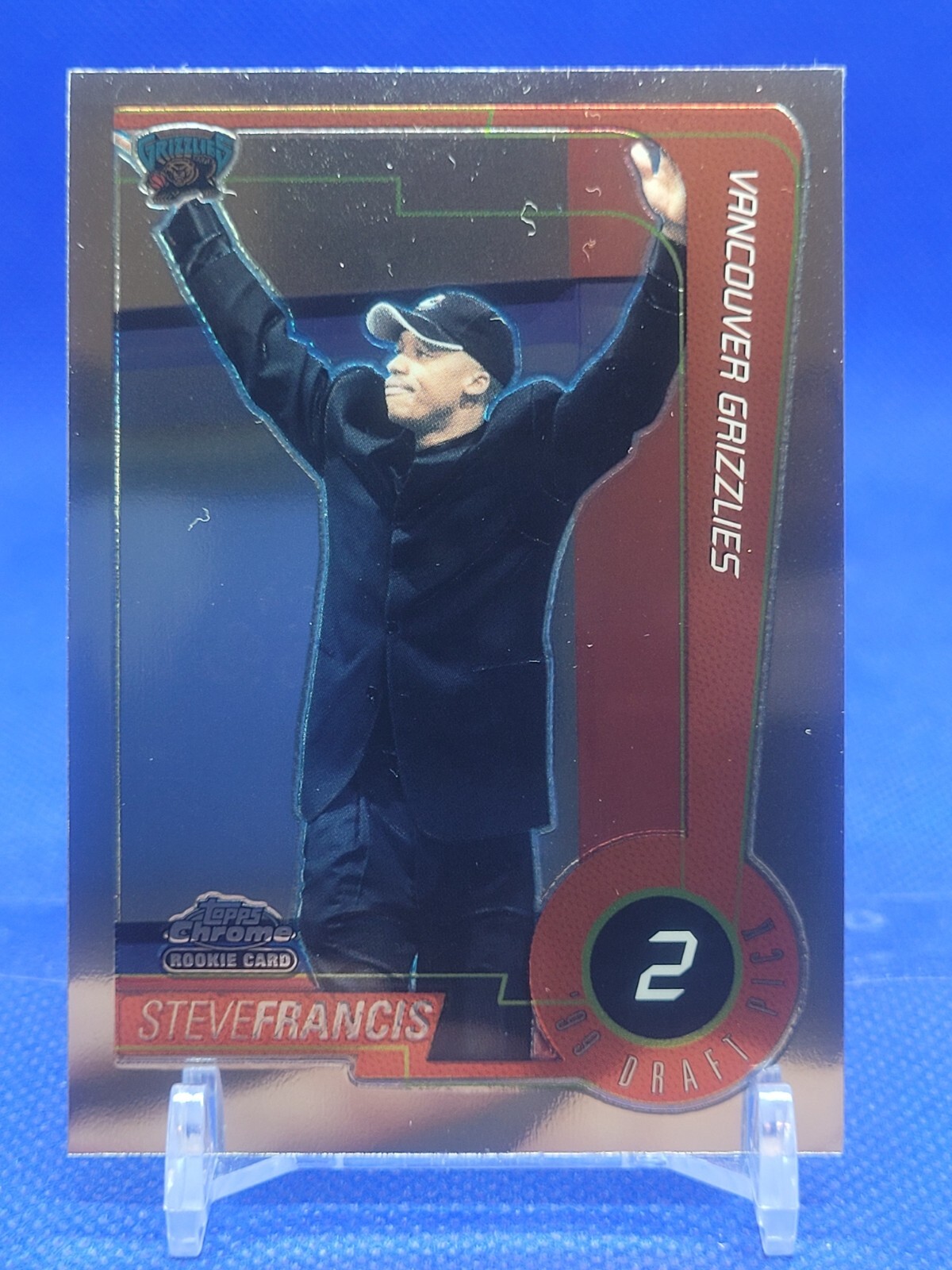 1999-00 Topps Chrome Steve Francis #118 Rookie RC