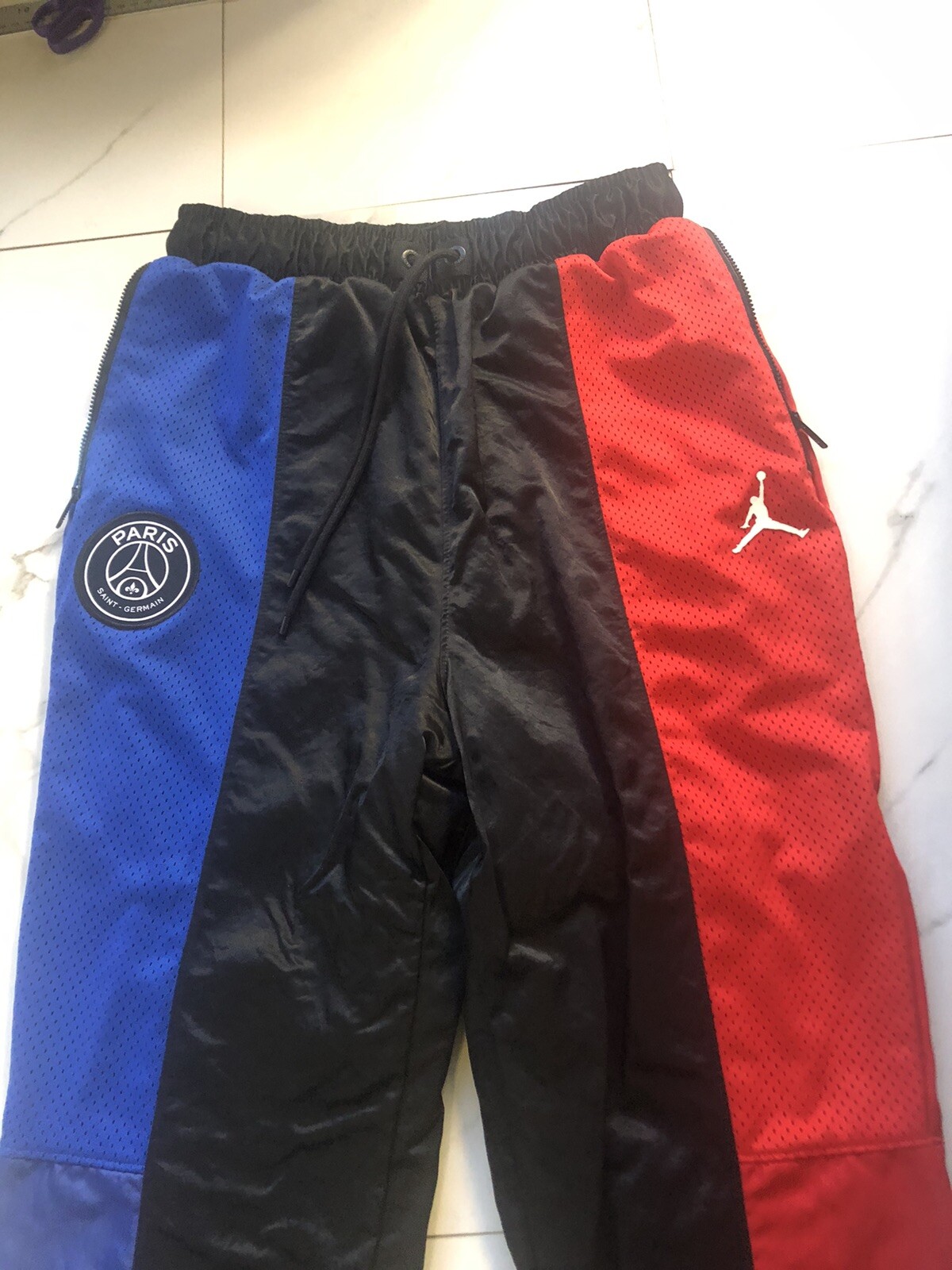 Men’s Nike Air Jordan Paris Saint Germain Drawstring Jogger Size XS x 28 Rare image 2