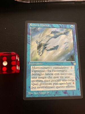MTG MYSTIC REMORA EXC - MYSTIC REMORA IA ICE AGE VINTAGE MAGIC