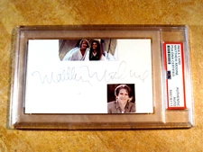MATTHEW MODINE SIGNED AUTOGRAPHED INDEX CARD CUT PHOTO PSA/DNA