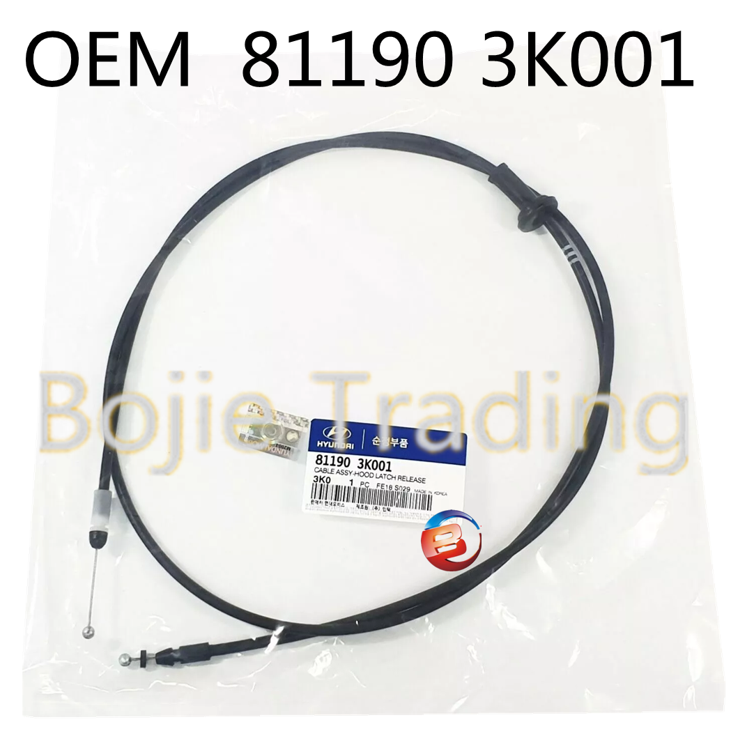 8110-eighter Genuine 811903K001 Hood Latch Release Cable For Hyundai