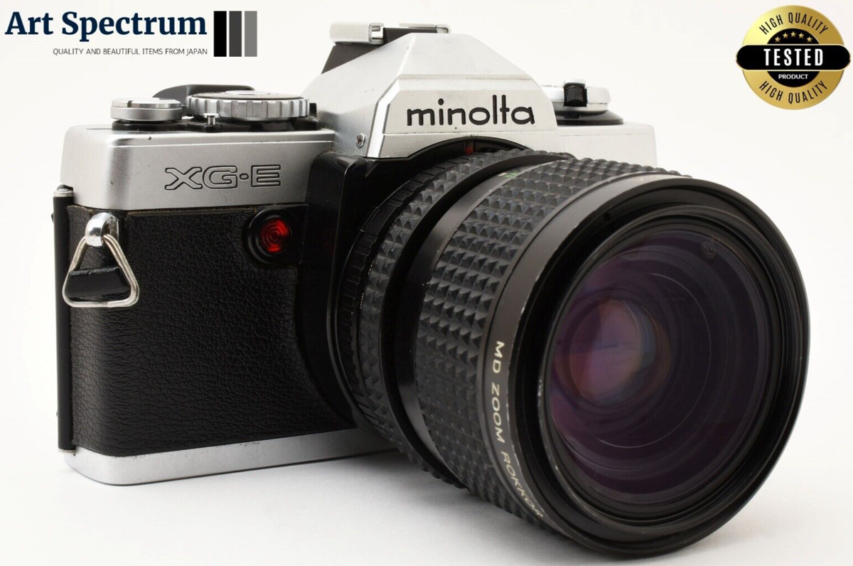 【完動品】minolta XG-S & MD ZOOM ROKKOR 35-70 ミノルタ XG -S MD ズーム 35-70 F3.5 完動品】minolta XG-S &