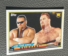 Jim Neidhart 2018 Topps Heritage WWE Big Legends Card #BL-25 The Anvil Superstar
