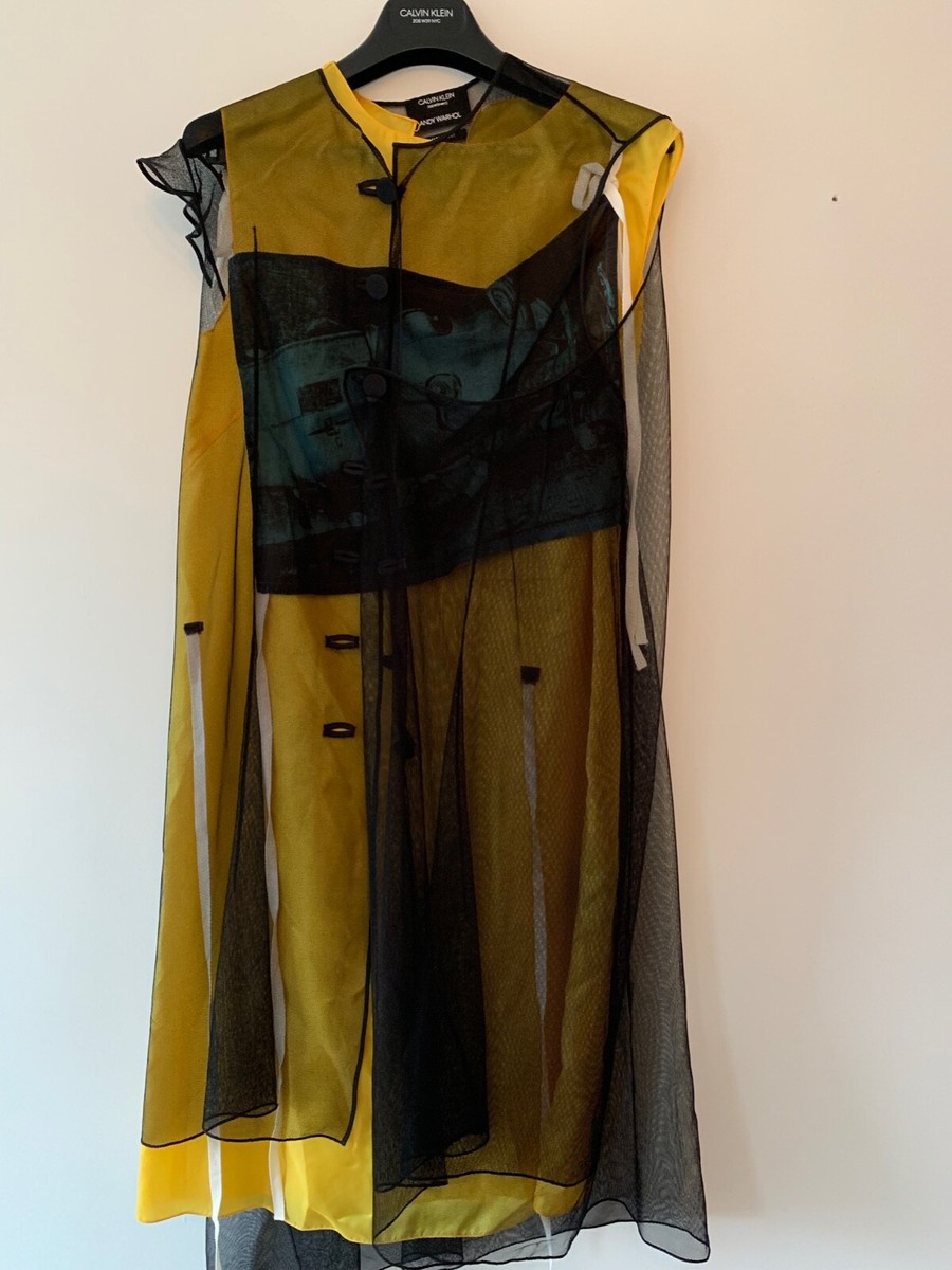 CALVIN KLEIN 205W39NYC X Andy Warhol Print RAF SIMONS Layered 